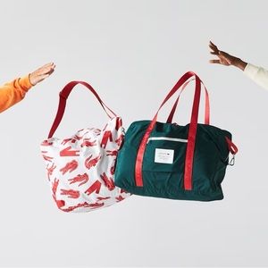 Oversized Lacoste Reversible Duffel Bag